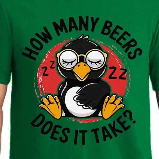 Owl How Many Beers Does It Take Pajama Set