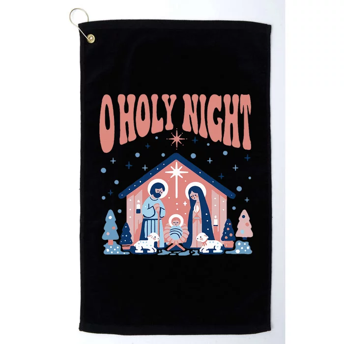 O Holy Night Platinum Collection Golf Towel