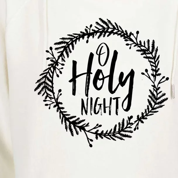 O Holy Nighgift Thrill Of Hope Christmas Pastor Church Gift Womens Funnel Neck Pullover Hood