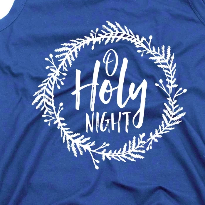 O Holy Nighgift Thrill Of Hope Christmas Pastor Church Gift Tank Top