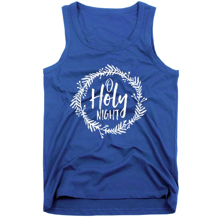 O Holy Nighgift Thrill Of Hope Christmas Pastor Church Gift Tank Top