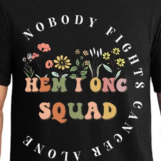 Oncology Hematology Nurse Squad Tee Pediatric HemOnc Doctor Pajama Set