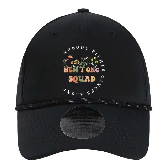 Oncology Hematology Nurse Squad Tee Pediatric HemOnc Doctor Performance The Dyno Cap