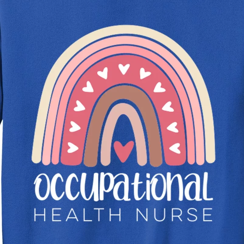 Occupational Health Nurse Rainbow Nursing Workplace Safety Cool Gift Sweatshirt