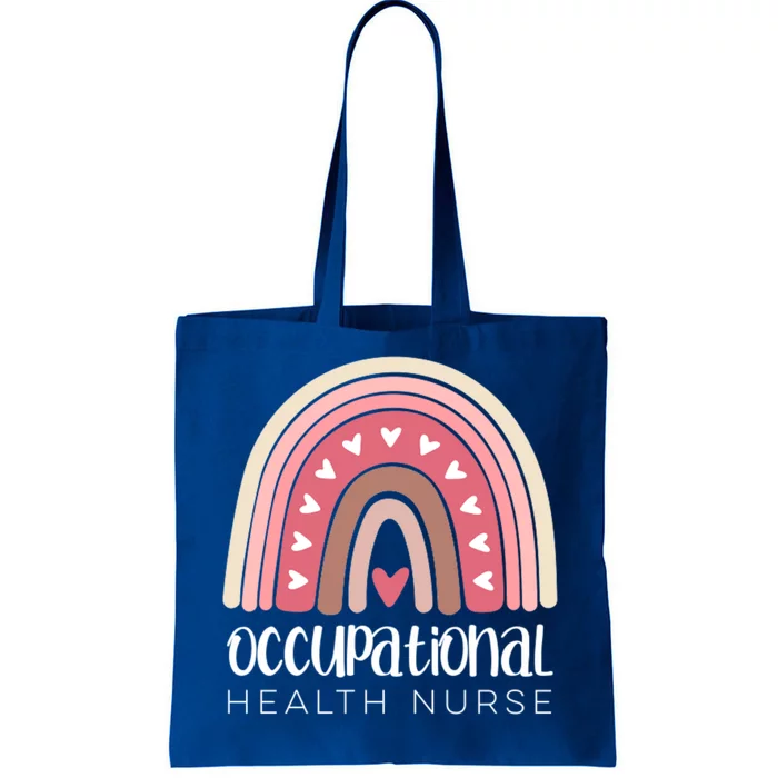 Occupational Health Nurse Rainbow Nursing Workplace Safety Cool Gift Tote Bag