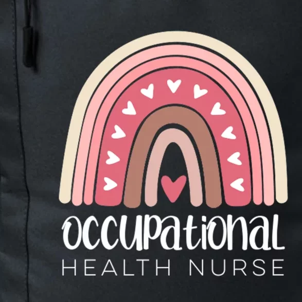 Occupational Health Nurse Rainbow Nursing Workplace Safety Cool Gift Daily Commute Backpack