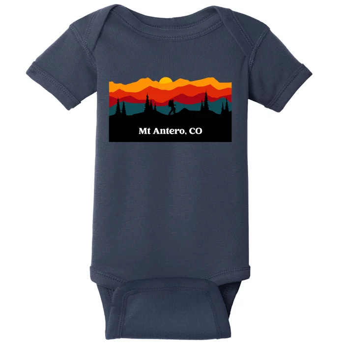 Outdoor Hiking Nature Mt Antero, CO National Park Trekking Baby Bodysuit