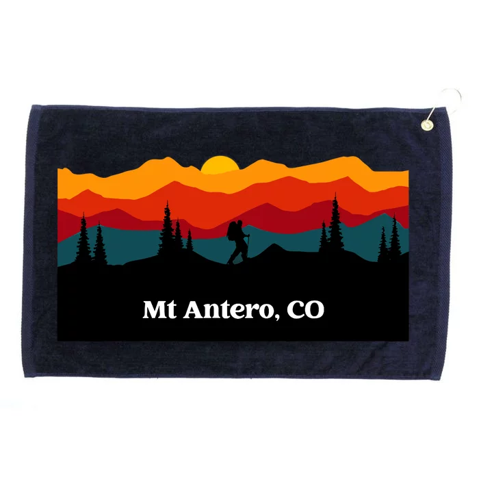 Outdoor Hiking Nature Mt Antero, CO National Park Trekking Grommeted Golf Towel