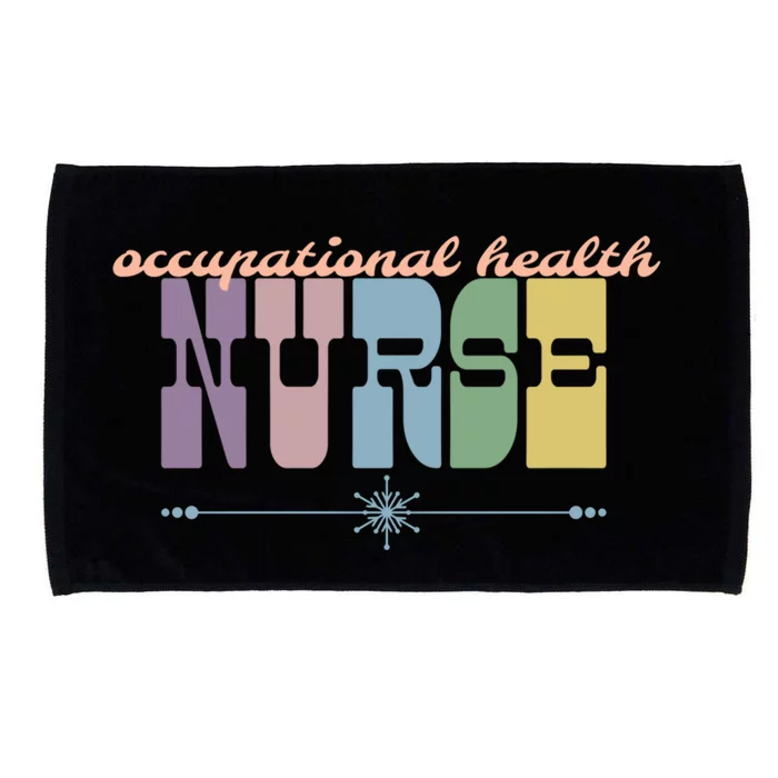 Occupational Health Nurse Gift Nursing Squad Appreciation Gift Microfiber Hand Towel