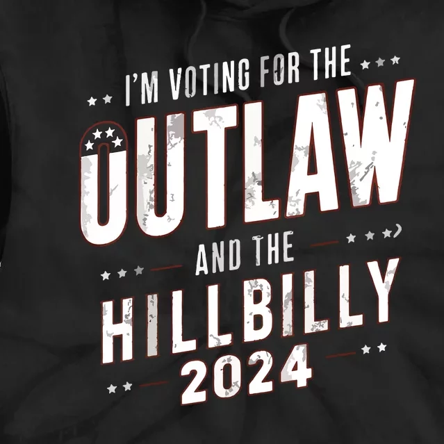 Outlaw Hillbilly Tie Dye Hoodie