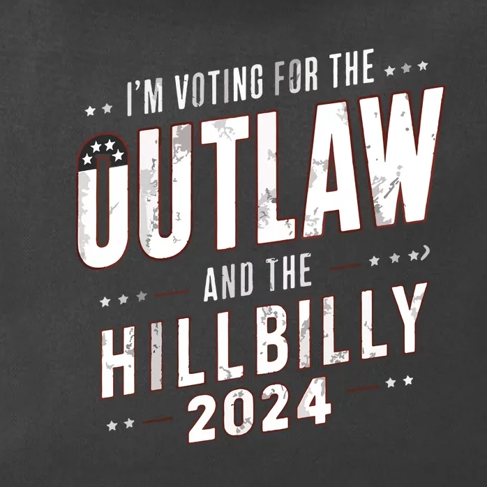 Outlaw Hillbilly Zip Tote Bag