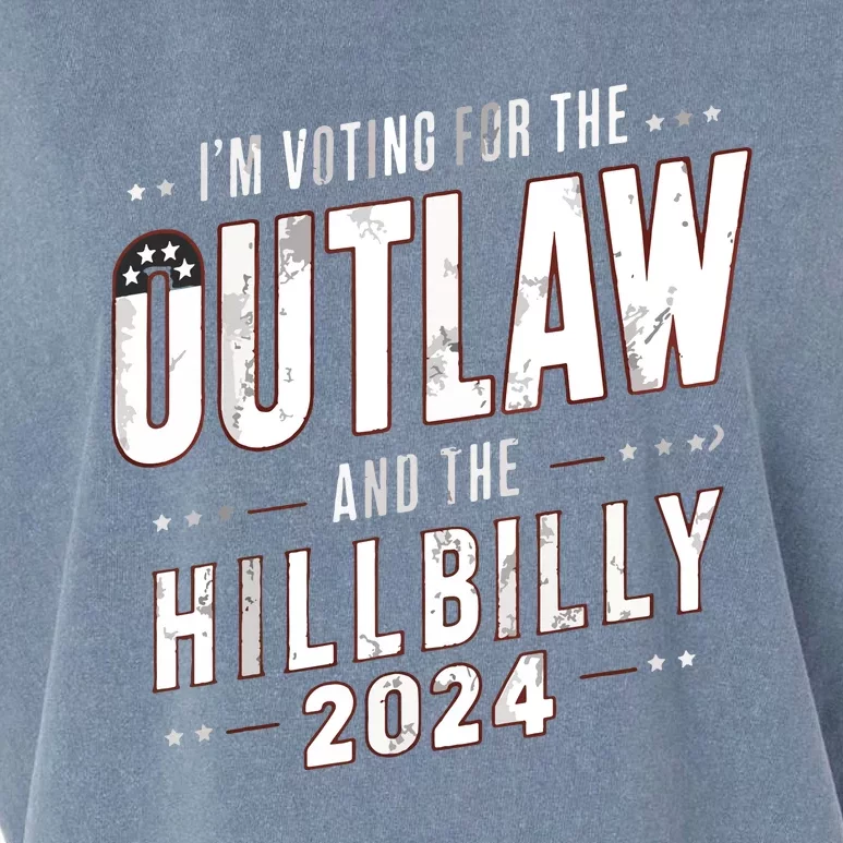 Outlaw Hillbilly Garment-Dyed Women's Muscle Tee