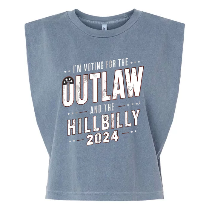 Outlaw Hillbilly Garment-Dyed Women's Muscle Tee