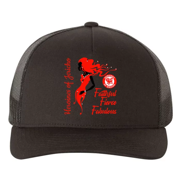 Oes Heroines Of Jericho Faithful Fabulous Thanksgiving Yupoong Adult 5-Panel Trucker Hat