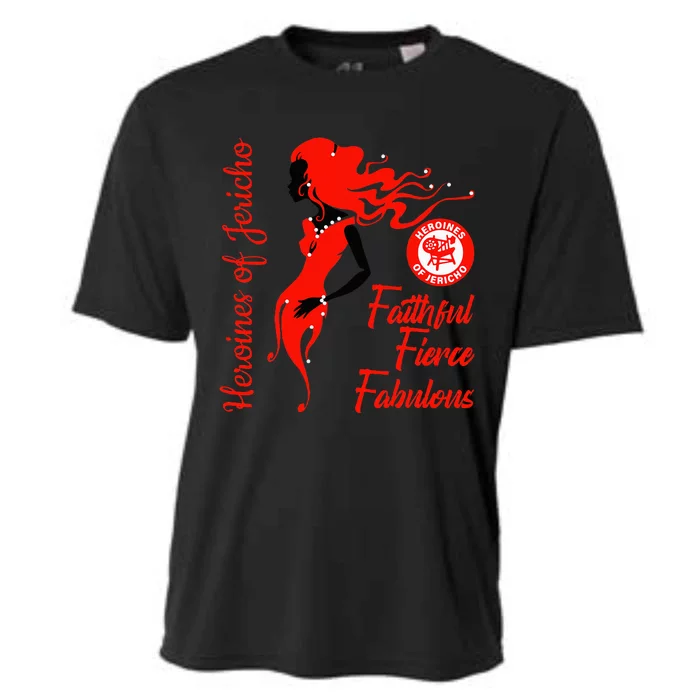 Oes Heroines Of Jericho Faithful Fabulous Thanksgiving Cooling Performance Crew T-Shirt