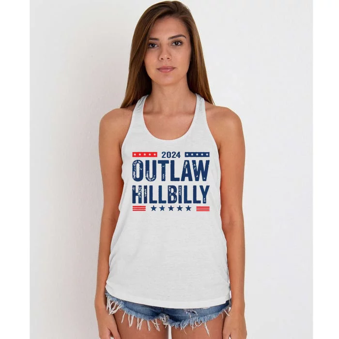 Outlaw Hillbilly Women's Knotted Racerback Tank