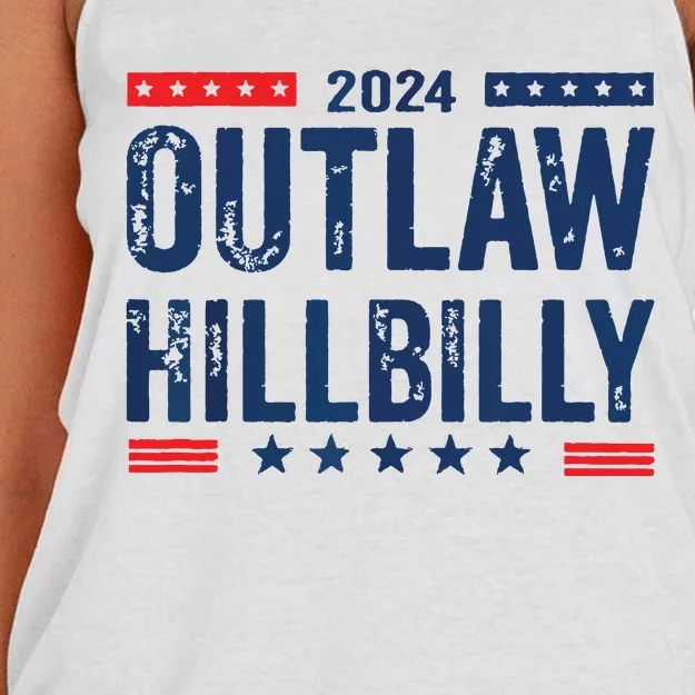 Outlaw Hillbilly Women's Knotted Racerback Tank