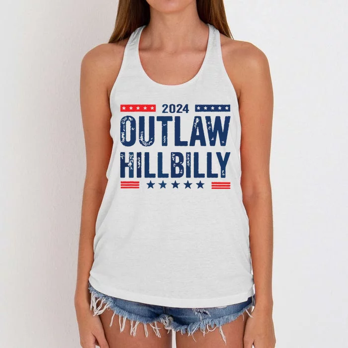 Outlaw Hillbilly Women's Knotted Racerback Tank