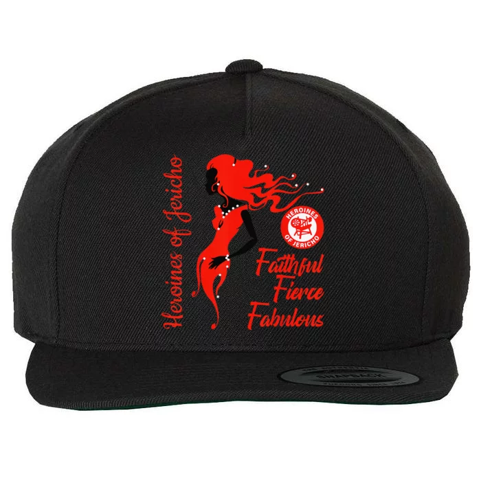 OES Heroines Of Jericho Faithful Fabulous Thanksgiving Wool Snapback Cap