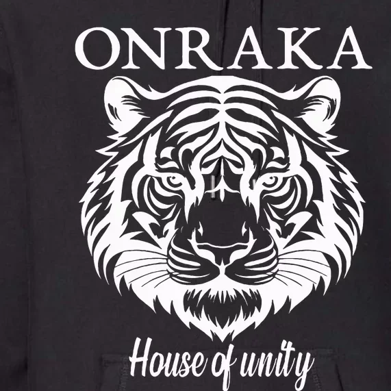 Onraka House Of Unity Rca School Social Onraka Tiger Orange Premium Hoodie