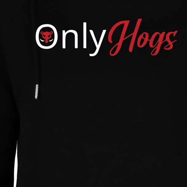 Only Hogs Womens Funnel Neck Pullover Hood