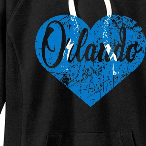 Orlando Heart Women's Fleece Hoodie