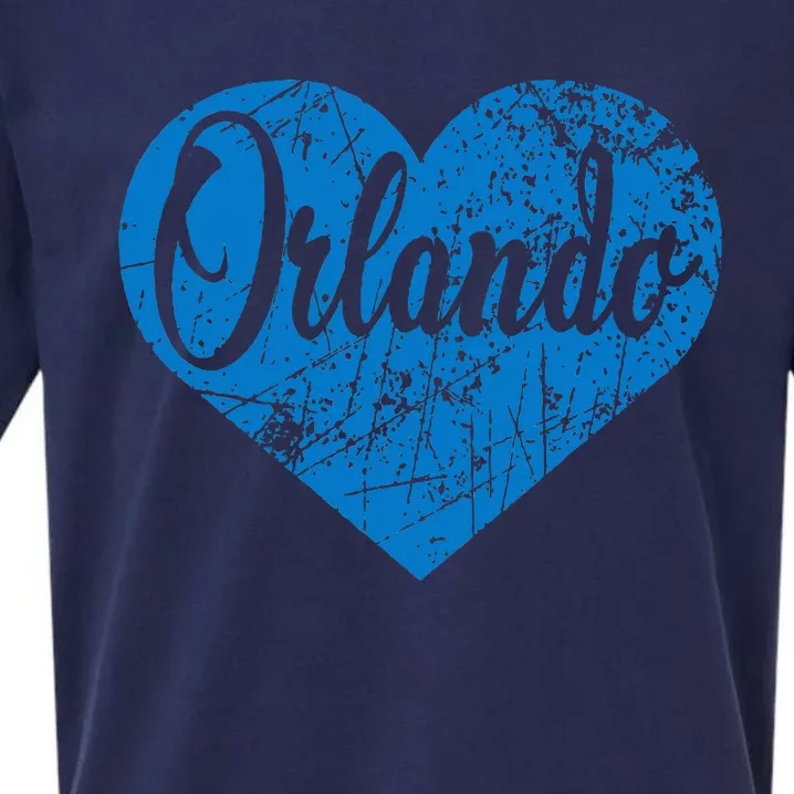 Orlando Heart Sueded Cloud Jersey T-Shirt