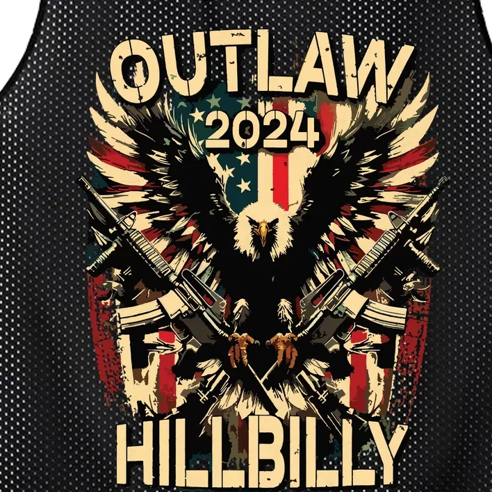 Outlaw Hillbilly Mesh Reversible Basketball Jersey Tank