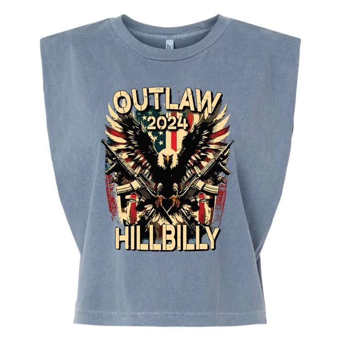 Outlaw Hillbilly Garment-Dyed Women's Muscle Tee