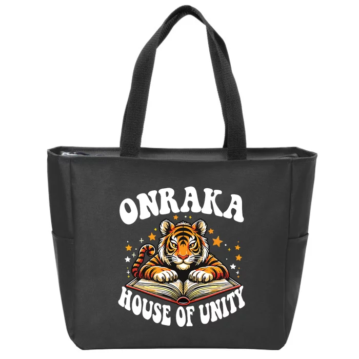 Onraka House Of Unity Rca Friendly School Spirit Zip Tote Bag