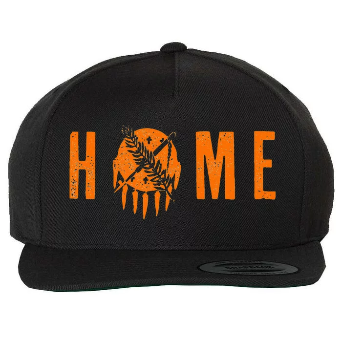 Oklahoma Home Wool Snapback Cap