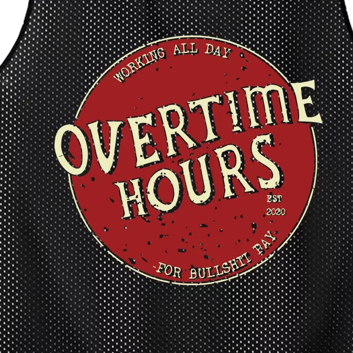 Overtime Hours Rich North Of Richmond Mesh Reversible Basketball Jersey Tank