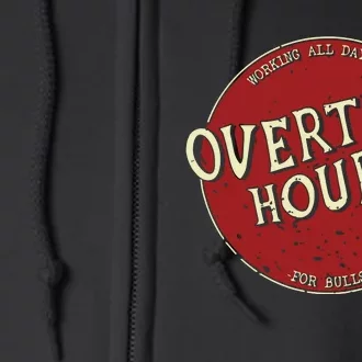 Overtime Hours Rich North Of Richmond Full Zip Hoodie