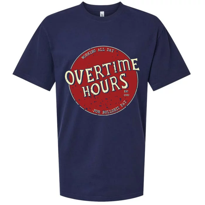 Overtime Hours Rich North Of Richmond Sueded Cloud Jersey T-Shirt