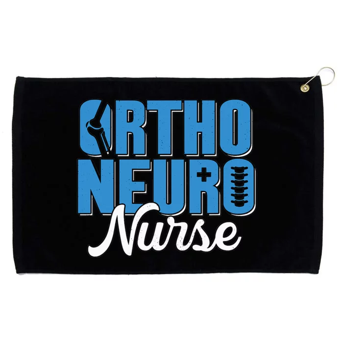 One Hoppy RN Nurse Bunny Easter Registered Nurse Grommeted Golf Towel