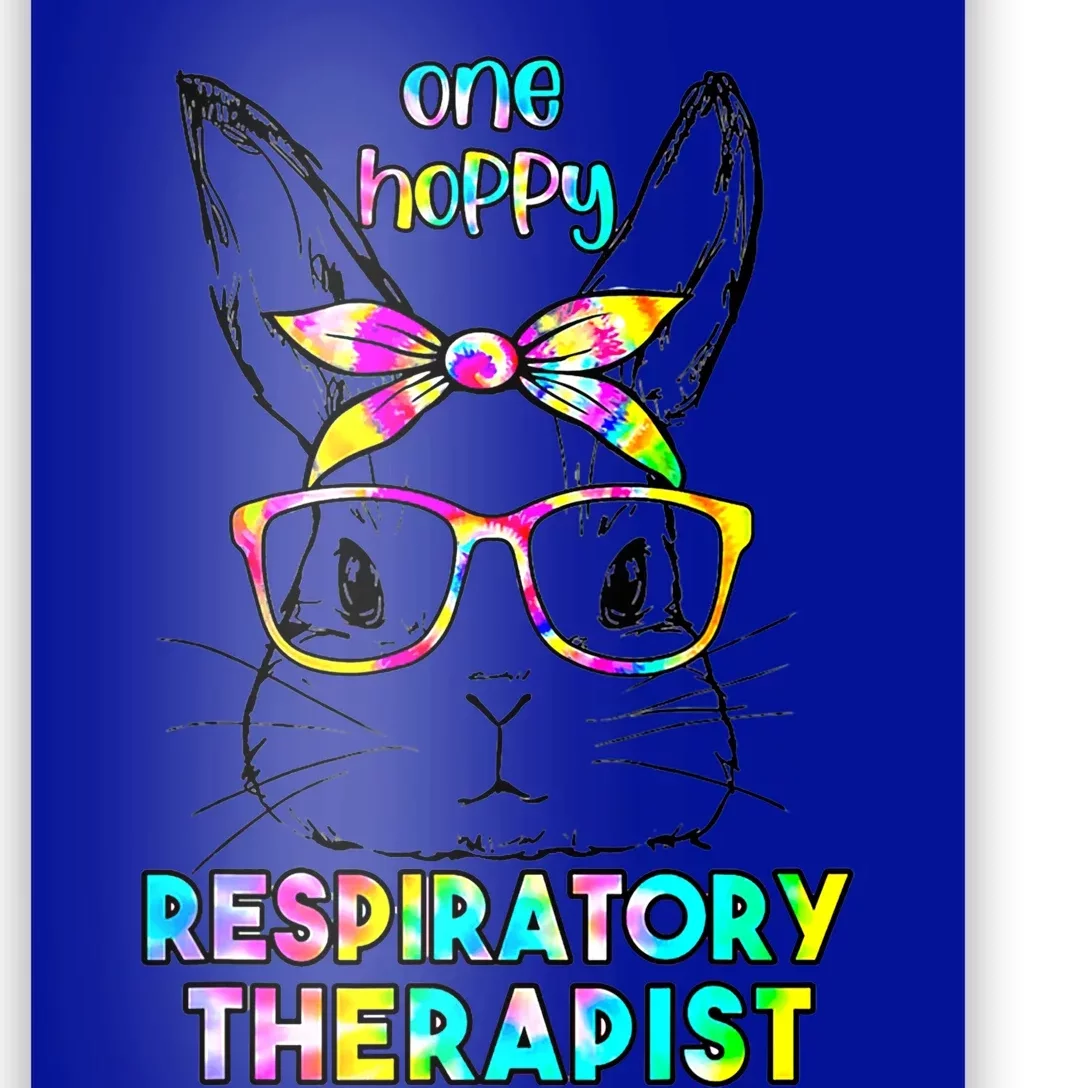 One Happy Respiratory Therapist Bunny Easter Day Cute Rabbit Meaningful Gift Poster