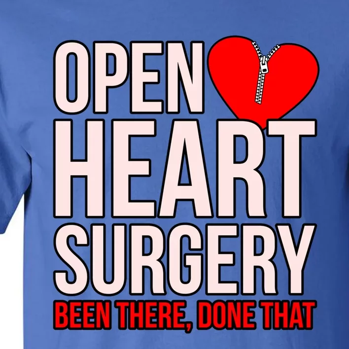 Open Heart Surgery Heart Disease Awareness Survivor Graphic Gift Tall T-Shirt