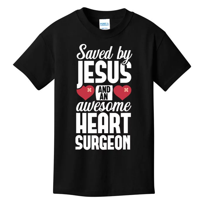 Open Heart Surgery Survivor Jesus Bypass Recovery Kids T-Shirt