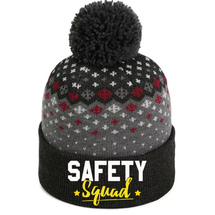 Occupational Health Safety Officer Manager Supervisor Squad The Baniff Cuffed Pom Beanie