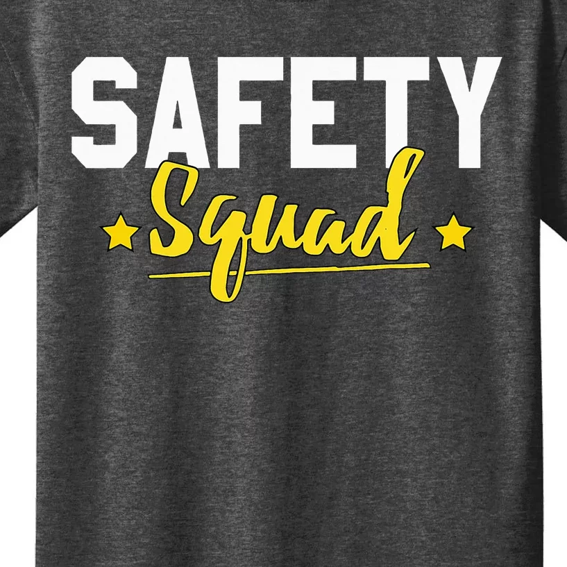 Occupational Health Safety Officer Manager Supervisor Squad Kids T-Shirt