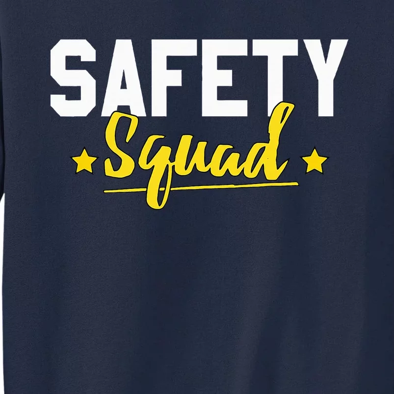 Occupational Health Safety Officer Manager Supervisor Squad Tall Sweatshirt