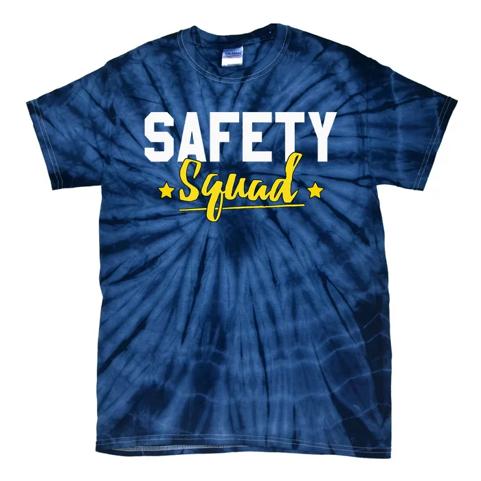 Occupational Health Safety Officer Manager Supervisor Squad Tie-Dye T-Shirt