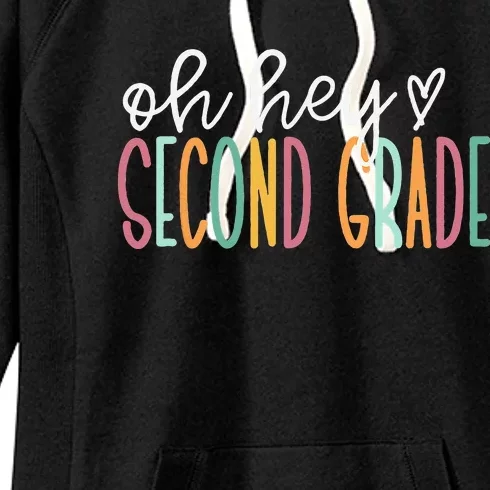 Oh Hey Second Grade Cute 2nd Grade Team Women's Fleece Hoodie