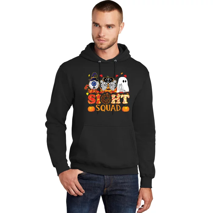 Optometrist Halloween Sight Squad Witch Pumpkin Optician Hoodie