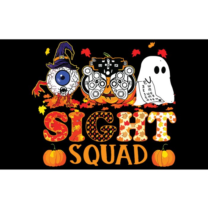 Optometrist Halloween Sight Squad Witch Pumpkin Optician Bumper Sticker