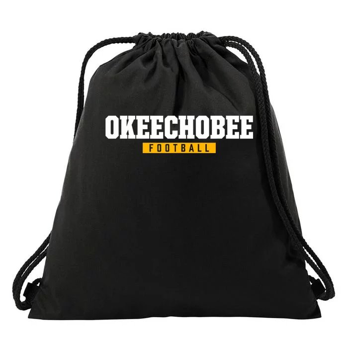 Okeechobee High School Football Hs Drawstring Bag