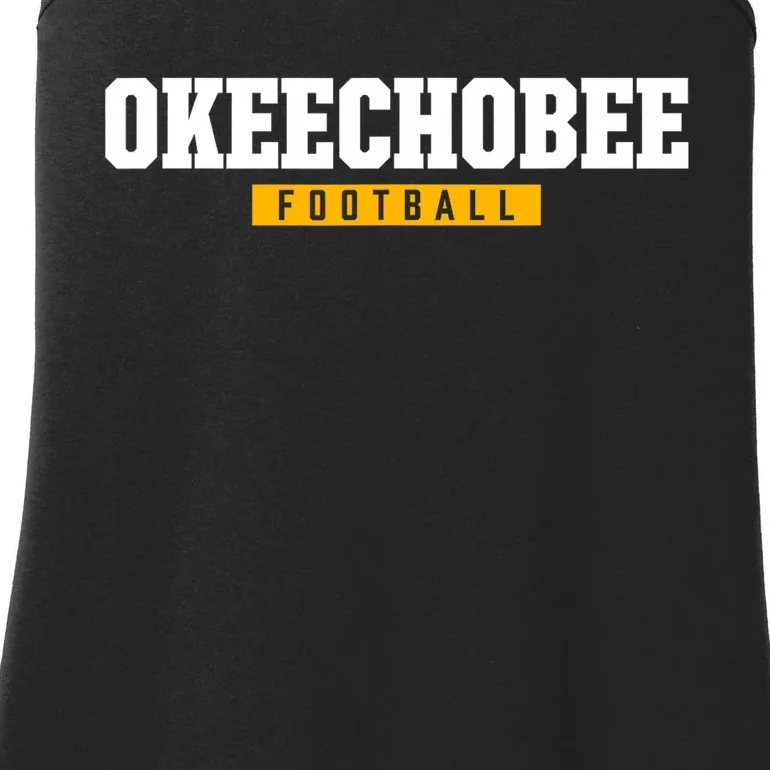 Okeechobee High School Football Hs Ladies Essential Tank