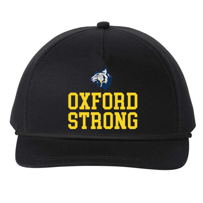 Oxford High School Strong Snapback Five-Panel Rope Hat