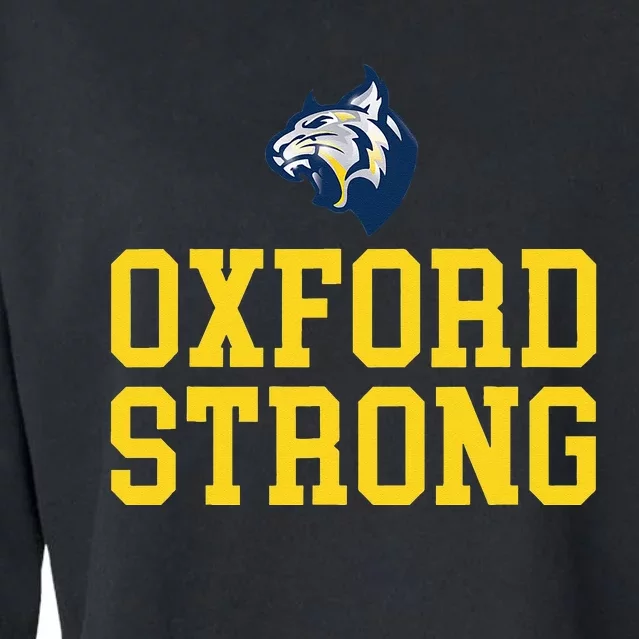 Oxford High School Strong Cropped Pullover Crew