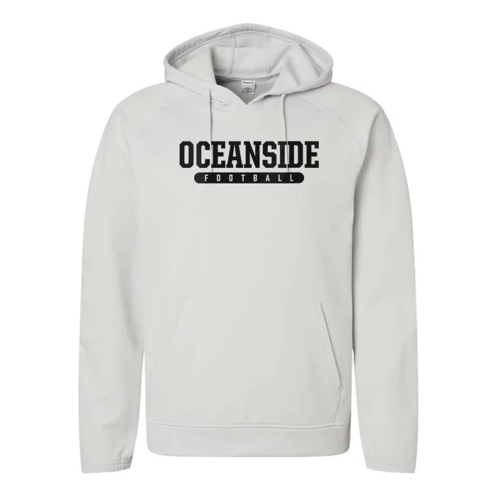 Oceanside High School Football Performance Fleece Hoodie